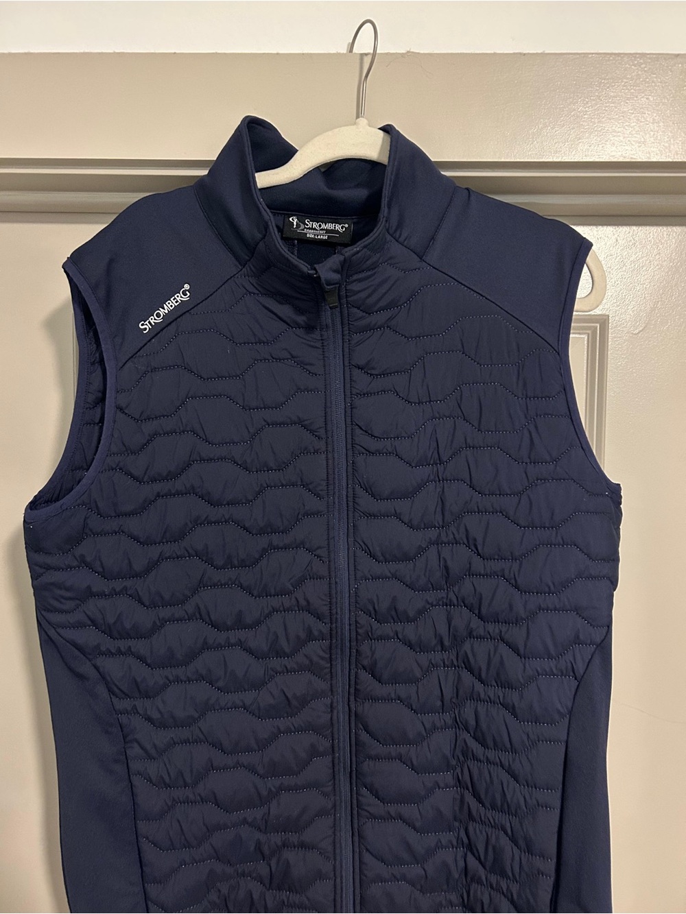 Stromberg Quilted Navy Performance Vest